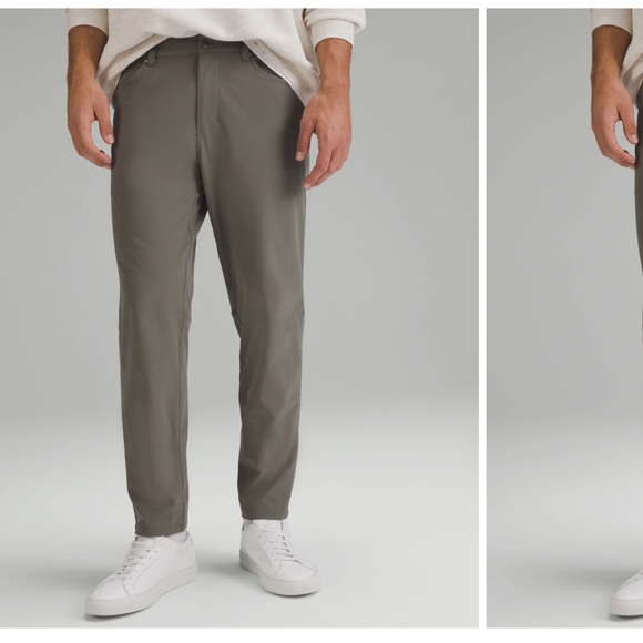 Luluemon Men’s Gray/Khaki ABC Pant Trousers - Picture 2 of 3